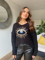 Load image into Gallery viewer, The Monika Jumper - Black
