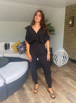 Load image into Gallery viewer, The Monroe Jumpsuit - Black

